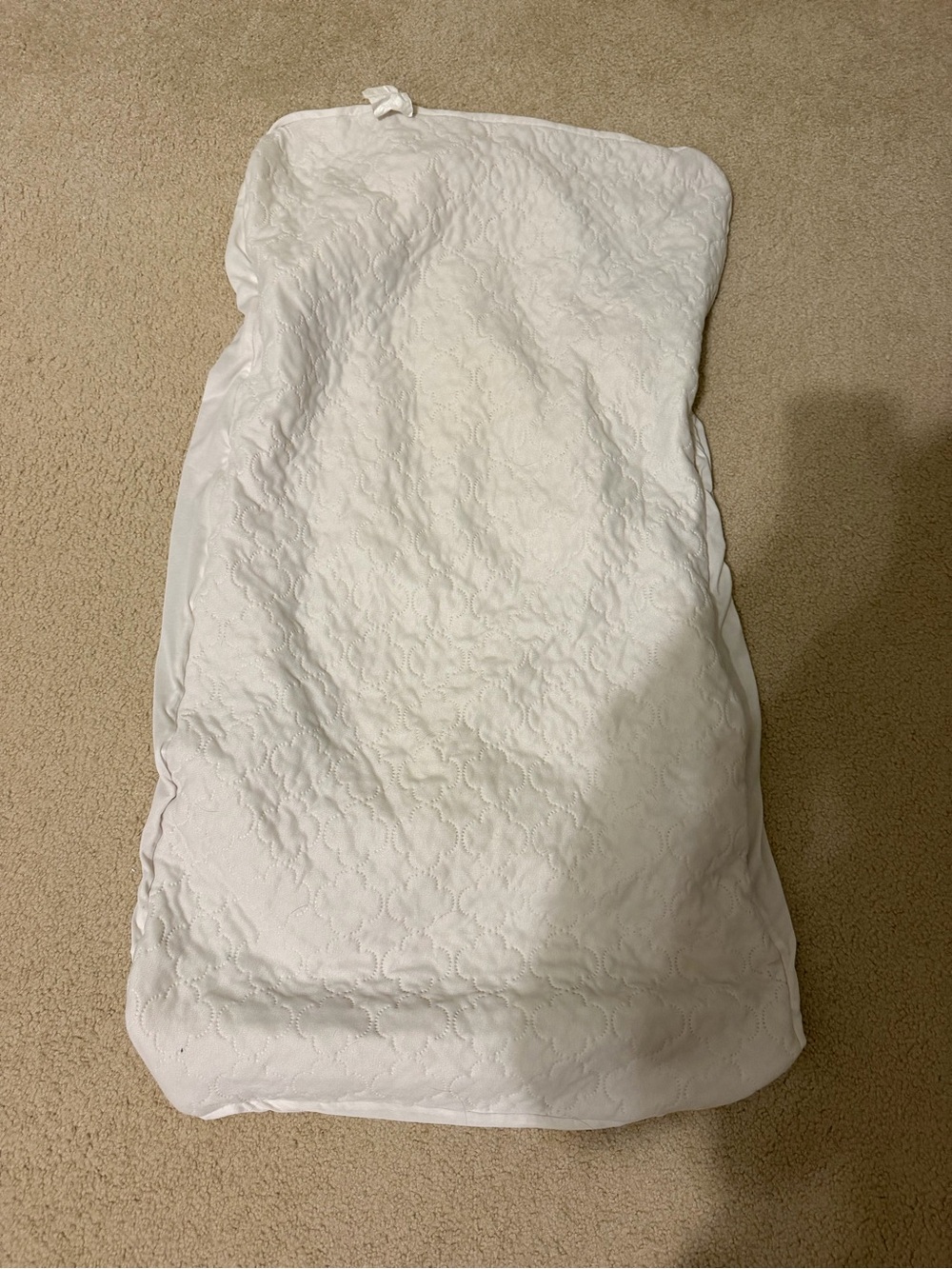 Sealy fitted crib sheet mattress protector toddler bed white quilted